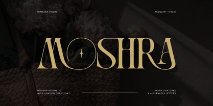 Moshra Font Poster 1