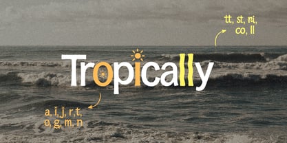 Sunquake Font Poster 3