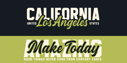 Urban Shadow Font Poster 5