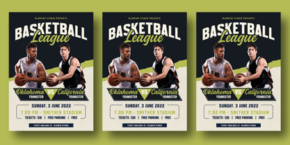 Urban Shadow Font Poster 9