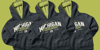 Urban Shadow Font Poster 7