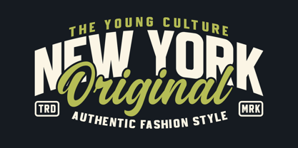 Urban Shadow Font Poster 2