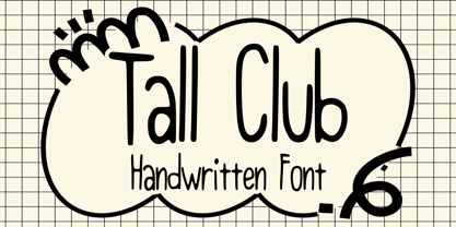 Tall Club Font Poster 1