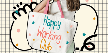 Tall Club Font Poster 2