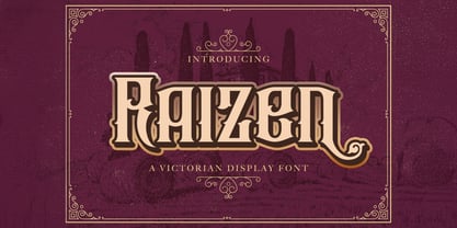 Raizen Font Poster 1