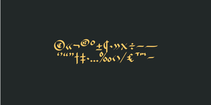 Black Sultanah Font Poster 5