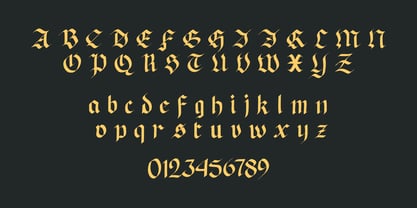 Black Sultanah Font Poster 3
