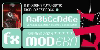 FX Diyamone Variable Font Poster 7
