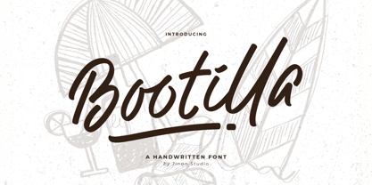 Bootilla Font Poster 1