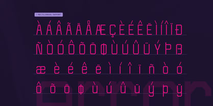 Kubicore Font Poster 11