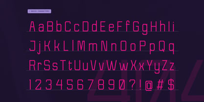 Kubicore Font Poster 10