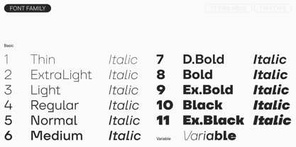 TT Firs Neue Font Poster 4