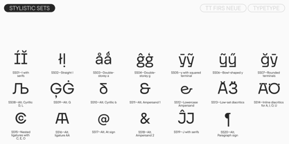 TT Firs Neue Font Poster 14