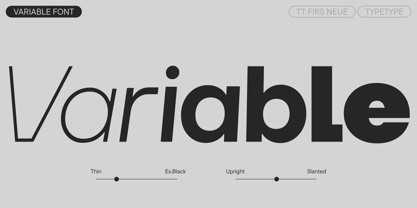 TT Firs Neue Font Poster 5
