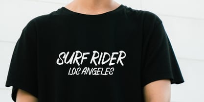 Page Maker Brush Font Poster 5