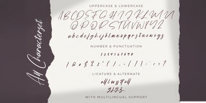 Fany Harlley Font Poster 7