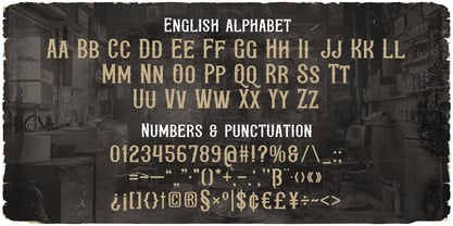 Handcrafter Font Poster 3