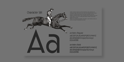 Archiero Font Poster 7