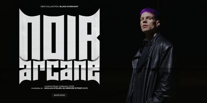 Core Raptor Font Poster 5