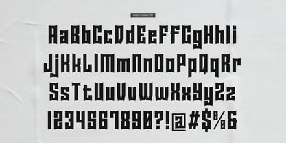 Core Raptor Font Poster 10