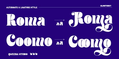 Gloofunky Font Poster 8