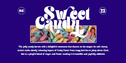 Gloofunky Font Poster 2