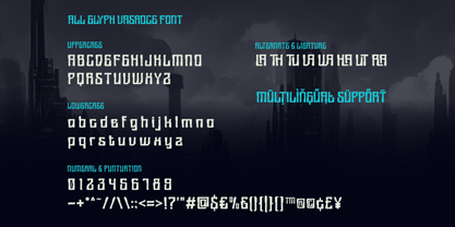 Vasroce Font Poster 9