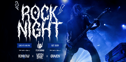 Suicra Crukods Font Poster 6