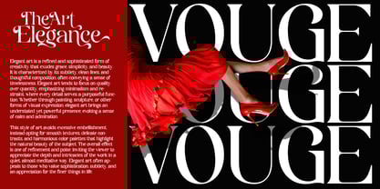 Classic Vogue Font Poster 4