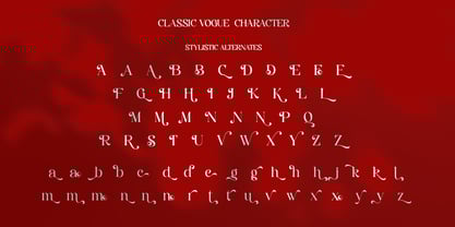 Classic Vogue Font Poster 6