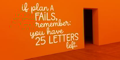 Salty Dish Font Poster 5