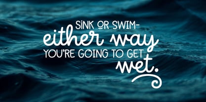 Salty Dish Font Poster 6