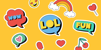 Heavin Stalyn Font Poster 7