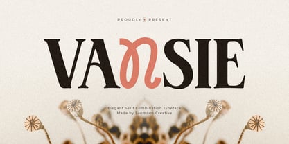 Vansie Font Poster 1