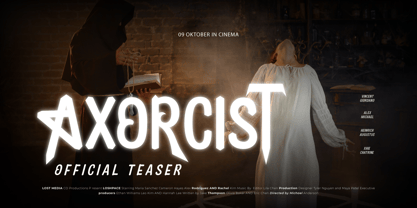 Ardentemon Font Poster 8