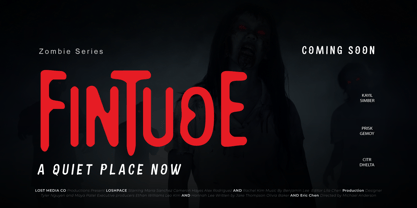 Ardentemon Font Poster 4