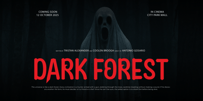 Ardentemon Font Poster 6