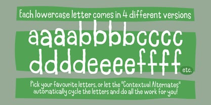 Legitimate Excuses Font Poster 7