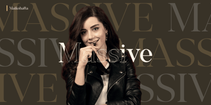 Mustac Font Poster 7