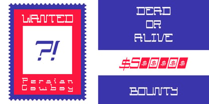 Persian Cowboy Font Poster 4