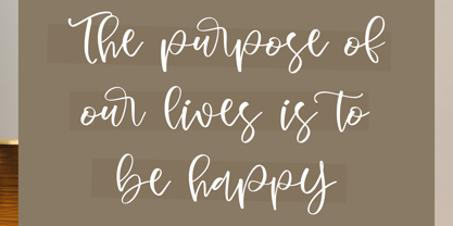 Seraphy Blossom Font Poster 5