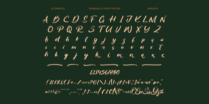 Routine Oldnight Font Poster 15