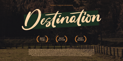 Routine Oldnight Font Poster 10