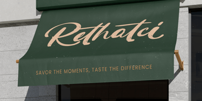 Routine Oldnight Font Poster 6