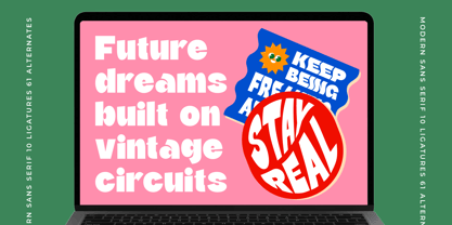 Rapid Squad Font Poster 7