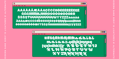 Rapid Squad Font Poster 15