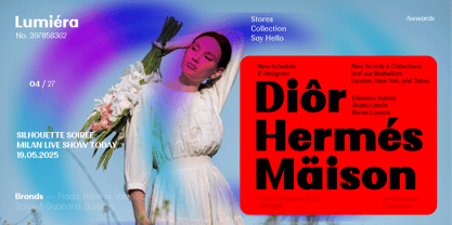 Lunera Font Poster 7