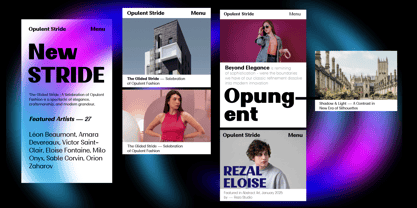 Lunera Font Poster 3