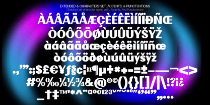 Lunera Font Poster 9