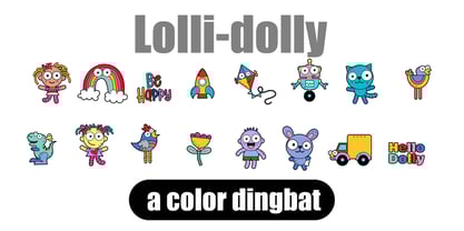 Lolidolly Font Poster 3